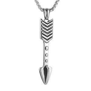 Arrow Stainless Steel Pendant Necklace